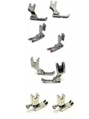 EASYSEW 8 Piece Set 2pc P351 2pc P363 2pc P952 1pcP36N 1pcP36LN Steel Pressure Feet for Singer Brother Usha with Low Shank(Pack of 8)