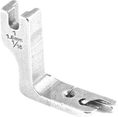 SSS 1/16 Rolled Hemmer Presser Foot Juki Industrial Sewing Machine (1.6mm) type of Industrial Single Needle Lockstitch Sewing Machine with High Shank(Pack of 1)