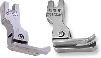 SEWEASY COMBO SET CR1/32N AND CL1/32N Right Left presser foot with High Shank(Pack of 2)