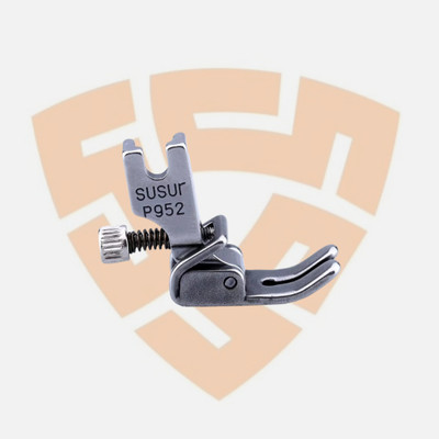 SSS P952 Presser Foot for Industrial Sewing Machine Adjustable for Shirring Foot Hinged Gathering/Pleating Foot for Tailoring Sewing Machine with High Shank(Pack of 1)