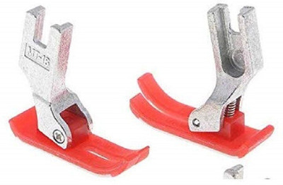 ZENITH MT-18 Teflon Set of 2 Pressure Foot for Industrial Umbrella Double Big Machines Stitching with High Shank(Pack of 2)