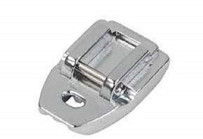 ZENITH Steel Finish 3mRolled Hemming Pico Foot Pressure Feet for Traditional Embroidery Stitching with Low Shank(Pack of 1)
