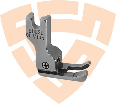 SSS CL1/16N Presser Foot Full Series Left Side Edge Guide Compensating with High Shank(Pack of 1)