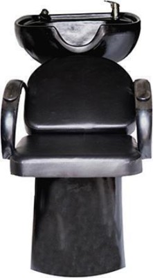 RNinteriors Regular Shampoo Station Shampoo Chair(Black)