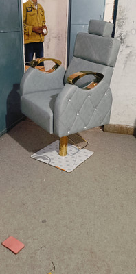 MANSI Styling Chair with Leg Rest(Green)