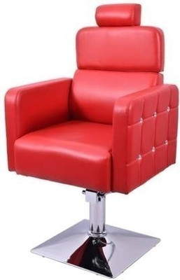Choudhary Enterprise Look Lever Chair Styling Chair with Leg Rest-(Red) Styling Chair(Red)