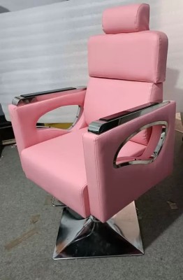 BAMBRO Mayur Handle Salon Chair Pink 1 Styling Chair(Pink)