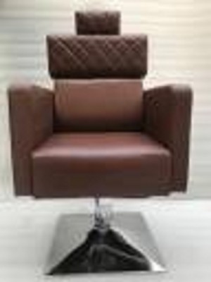 Choudhary Enterprise Parlour Salon/Barber/Cutting/Makeup Chair with Push Back Back(Red) Massage Chair Styling Chair(Maroon)