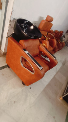 stylis Styling Chair with Leg Rest(Black)