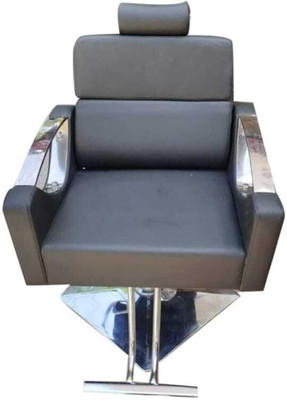 MikeaInfo Salon Styling Chair with Leg Rest(Black)