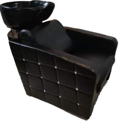 Neha Shampoo Chair 12 Diamond Shampoo Chair(Black)