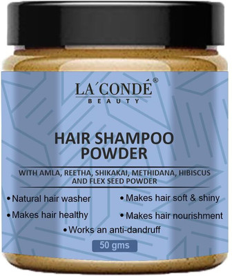 La'Conde Natural Dry Shampoo Powder for Oil Control, Volumizing & Refreshing Hair - 50g(50 g)
