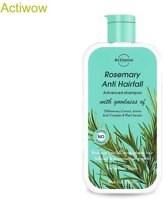 ACTIWOW Rosemary Shampoo For Enhancing Hair Thickness and Preventing Loss(300 ml)