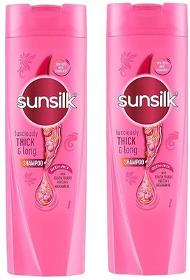 SUNSILK Lusciously Thick & Long Shampoo 80mlx2(160 ml)