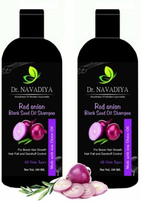 Dr. NAvadiya Red Onion Shampoo for Hair Growth and Hair Fall Control(200 ml)