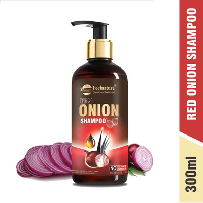 FeelNature Essentials Onion Shampoo for Hair Growth & Hair Fall Control(300 ml)