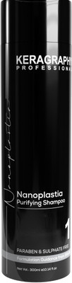 KERAGRAPHY Nanoplastia Purifying Shampoo: Deep Cleanse & Advanced Nano-Technology(300 ml)