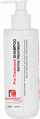 KeraVelvet Botox Keratin Pre Treatment Shampoo 250 ml(250 ml)