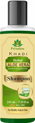 Premium Khadi Natural Aloe Vera Natutal Shampoo(210 ml)