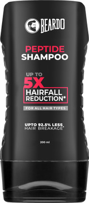 BEARDO Peptide Hair Fall Control Shampoo for Men, 200ml(200 ml)