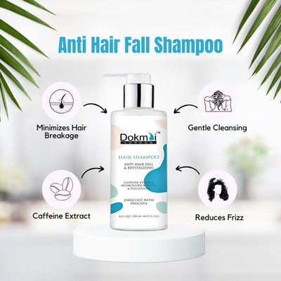 DOKMAI LONDON Hair Shampoo Anti Hair Fall Enriched with Procapil For all hair types(250 ml)