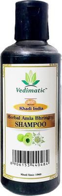 vedimatic Herbal Amla & Bhringraj Shampoo - 210ml(210 ml)