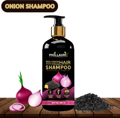 Phillauri Onion Shampoo | Hair Growth | Hair Fall Control | Damage Repair shampoo(300 ml)