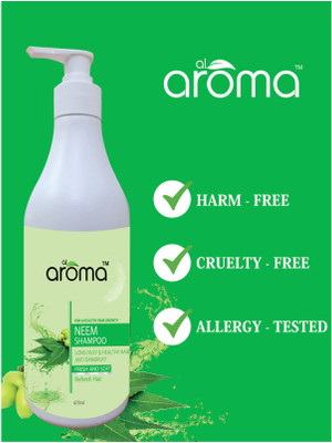 alaroma Neem Anti Dandruff Shampoo(475 ml)