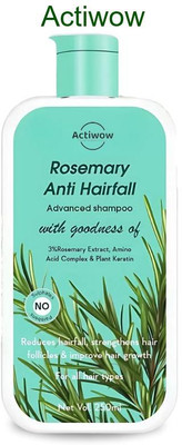 ACTIWOW Rosemary Shampoo For Nourishing Scalp and Preventing Breakage(300 ml)