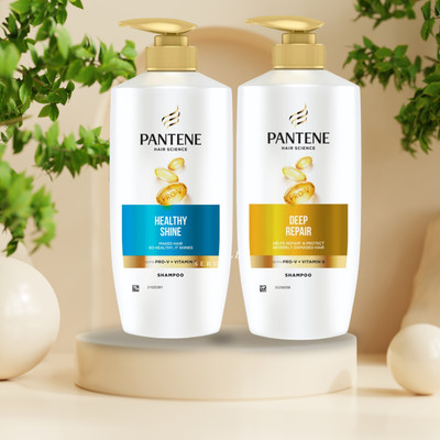 PANTENE Hair Science Silky Smooth Shampoo with Vitamin E (650 ml) 028(650 ml)