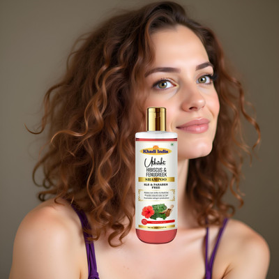 Utkrisht Khadi Hibiscus Fenugreek Shampoo for Clear, Flake-Free Scalp(200 ml)