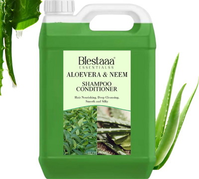 blestaaa essentialss ALOVERA SHAMPOO HAIR SHINE FOR MEN AND WOMEN(1 L)