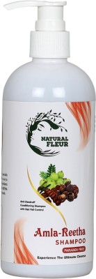 NATURAL FLEUR AMLA REETHA With Natural Ingredient and Paraben Free Shampoo 400 ml(400 ml)