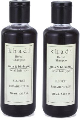 Premium Khadi Amla & Bhringraj Shampoo (SLS, Sulfate & Paraben Free)(630 ml)
