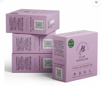 Shunyam Lilac Shampoo Bar Natural Shampoo for Dull Hair(280 ml)