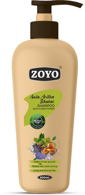 zoyo AMLA ARITHA&SHIKAKAI SHAMPOO WITH CONDITIONER(800 ml)