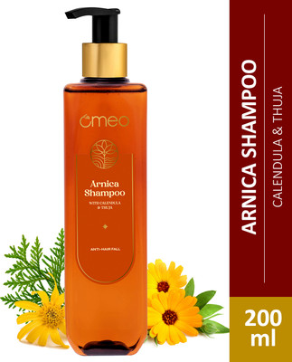 Omeo Arnica Shampoo-200ml With Calendula & Thuja | Strong Scalp and Reduce Hair-Fall(200 ml)