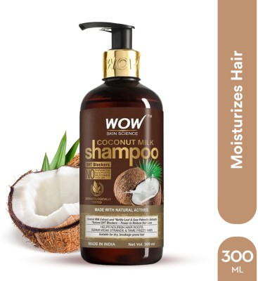 WOW SKIN SCIENCE WOW Coconut Milk Shampoo(New)(300 ml)