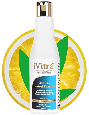iVitra Anti-Hairloss Shampoo infused with Amla,Jatamansi,Argan & AloeVera(200 ml)