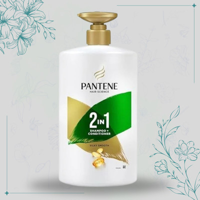 PANTENE Hair Science 2in1 Silky Smooth Shampoo+Conditioner 003(650 ml)