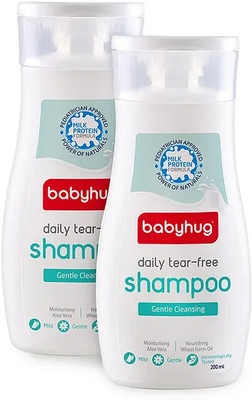 babyhug Milk Protein Formula Daily Tear Free Shampoo(200 ml)