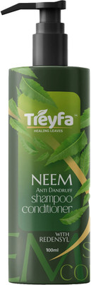 TREYFA Neem shampoo conditioner for anti dandruff, Damage Repair | All Hair Types(100 ml)