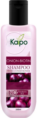 KAIPO Onion Shampoo With Conditioner For Hair Fall Control & Hair Growth 200ml(200 ml)