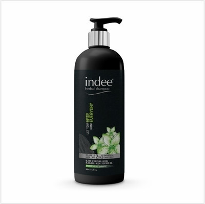 Indee Herbal Shampoo + Conditioner | Revitalising Wash for Itchy Scalp(500 ml)