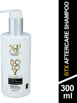 XCLUSIF PROFESSIONAL Botox After Care Shampoo 300 ML Infused with essential Proteins(300 ml)