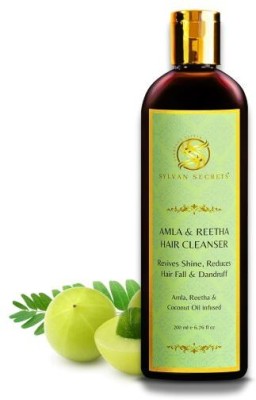 Sylvan Secrets Amla & Reetha Hair Cleanser Reduces Hair Fall & Dandruff Conditioning Shampoo(200 ml)