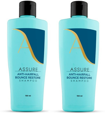 ASSURE Anti-Hair Fall Bounce Restore Shampoo Pack of 2(300 ml)
