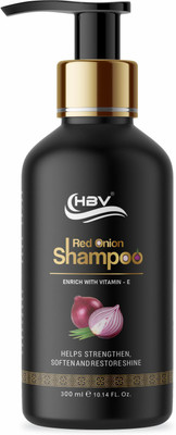 HBV Onion Shampoo Protein Solutions Hair Fall Prevent Shampoo, With Onion Protein(300 ml)