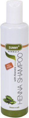 Sunny Herbals Henna Shampoo with Aloevera(150 ml)