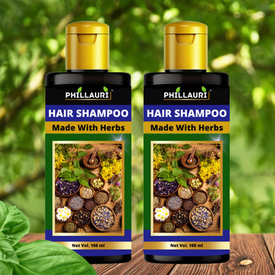 Phillauri Herbal Shampoo for Thick & Long Hair Shampoo(200 ml)